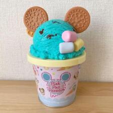 Tokyo Disney Blue Mickey estojo de lata de sorvete cone rosa Pop Paradise #DD676 comprar usado  Enviando para Brazil