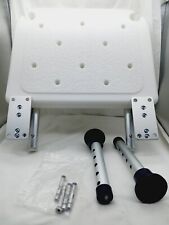 Folding Shower Seat, Height-Adjustable Wall-Mounted Bathroom Safety Stool for sale  Shipping to South Africa