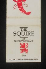 1970 The Squire of Newtown Square 1961 langosta Newtown Square PA Delaware Co MB segunda mano  Embacar hacia Argentina
