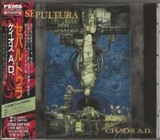 CD japonês Sepultura Chaos A.D. com OBI comprar usado  Enviando para Brazil