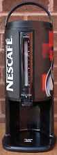 Vintage Glass Vacuum Push Button Water Dispenser, Nescafe Coffee Collectible, used for sale  Shipping to South Africa
