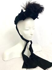 hats black vintage velvet for sale  Minneapolis