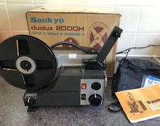 Sankyo Dualux 2000H Variable speed Super 8 Standard 8 CIne Projector - Boxed for sale  LEICESTER