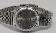 Relógio de pulso masculino HMT Himalaia mostrador prata face 17 joias corda manual comprar usado  Enviando para Brazil