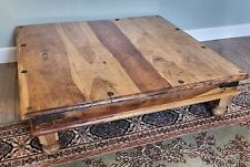 Vintage Indian Sheesham Wooden Coffee Table, used for sale  Shipping to South Africa