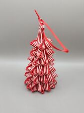 Usado, Adorno de Navidad árbol de caramelo caña a rayas colgante decoración navideña segunda mano  Embacar hacia Argentina