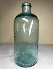"Antigua botella de vidrio azul vintage Great Bear Spring Company cinco pintas 11,5""" segunda mano  Embacar hacia Argentina
