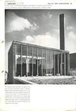 Usado, Casa de calderas de pared a pared de vidrio 1956: fábrica en Hemel Hempstead Ove Arup segunda mano  Embacar hacia Argentina