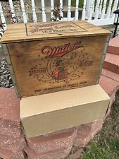 vintage wooden beer box for sale  USA
