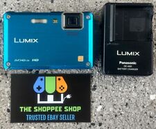 Panasonic LUMIX DMC FT1 Digital Camera (Blue) 12MP Working W/Charger | Free Post na sprzedaż  Wysyłka do Poland