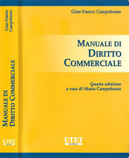 Manuale diritto commerciale. usato  Italia