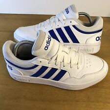 Buty sportowe Adidas Hoops 3.0 męskie rozmiar UK 7 - białe/niebieskie - doskonały stan, używany na sprzedaż  Wysyłka do Poland