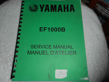 Yamaha EF1000B Generator service manual , 7TA-28197-70 for sale  Canada