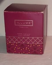 Vela Illume lírio tailandês 40 horas caixa rosa ardente presente dos namorados vidro branco comprar usado  Enviando para Brazil