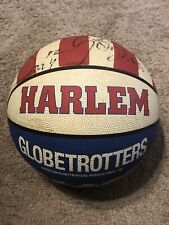 SIGNED AUTOGRAPHED SPALDING NBA BASKETBALL HARLEM GLOBETROTTERS VINTAGE BALL  for sale  Shipping to Canada