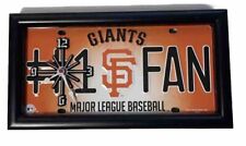 MLB San Francisco Giants #1 reloj de pared en forma de placa con licencia de ventilador segunda mano  Embacar hacia Argentina