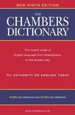 Chambers dictionary thumb for sale  UK