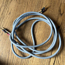 Canare 4s11 BJC 12ft (or two 6ft)  locking interconnect welded speaker cable(s) for sale  Shipping to South Africa