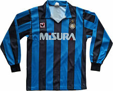 maglia calcio vintage Inter Uhlsport Misura 1990 1992 Bergomi M shirt authentic usato  Roma