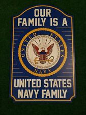 Wooden sign navy for sale  Macomb