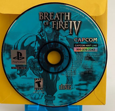 Breath of Fire IV (preto/verde) Somente disco PS1, limpo testado e funcionando. comprar usado  Enviando para Brazil