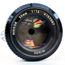 Lente de enfoque manual súper nítida Nikon Nikkor 50 mm f1.4 AI excelente+++ probado ver imágenes, usado segunda mano  Embacar hacia Mexico