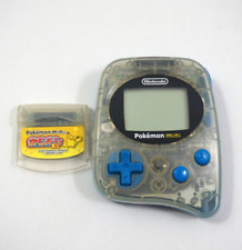 Nintendo Pokemon Mini BLUE Console + Pokemon Party Game Set MIN-001 Tested Japan for sale  Shipping to South Africa