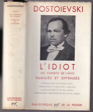 Dostoievski idiot. gallimard. d'occasion  France