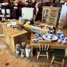 Dolls House 1/12 Kitchen Bundle Job Lot Pine Accessories  for sale  Shipping to South Africa