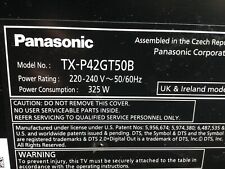 Panasonic p42gt50b sus for sale  ELGIN