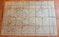 Landkarte norddeutschland 1868 gebraucht kaufen  Zepernick