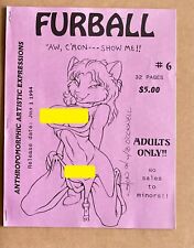Furball 6 Furry Fanzine Anthropomorphic Terrie Smith Brian O'Connell Show Howell comprar usado  Enviando para Brazil