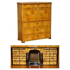 GAVETAS SECRETÁRIAS ANTIGAS DE NOGUEIRA REBARBA BIEDERMEIER SECRETAIRE SECRETÁRIA FRONTAL comprar usado  Enviando para Brazil