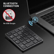 havit Bluetooth Number Pad Wireless Numeric Keypad Numpad 26 Keys Portable Mini  for sale  Shipping to South Africa