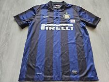 Camisa de futebol masculina Nike Internazionale Inter Milan Home 2013 - 2014 tamanho G comprar usado  Enviando para Brazil