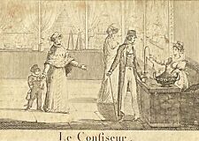 Confectioner Confectionery Tax Anonymous End 18th France for sale  Shipping to South Africa