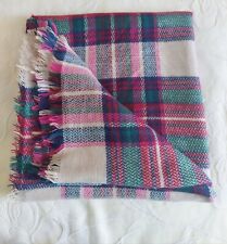 Tartan blanket throw for sale  BIRCHINGTON