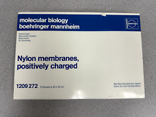 Membranas de nailon Boehringer cargadas positivamente 20x30cm, 1209 272, 10 hojas/paquete segunda mano  Embacar hacia Argentina