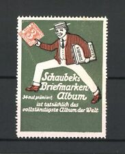 Reklamemarke schaubek briefmar gebraucht kaufen  Berlin