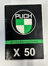 Puch x50 betriebsanleitung gebraucht kaufen  Braunschweig