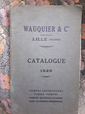 Catalogue 1926 wauquier d'occasion  Beaumont-de-Lomagne