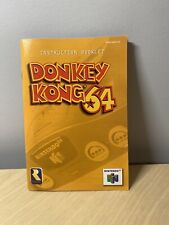 Donkey Kong 64 N64 Nintendo 64 livreto de instruções manual apenas ótimo estado!, usado comprar usado  Enviando para Brazil