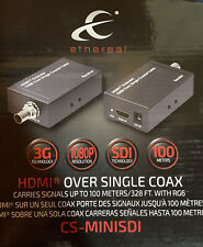 Extensor HDMI 100M sobre cabo coaxial único - Remetente e receptor - CS-MINISDI comprar usado  Enviando para Brazil