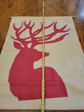 Deer reindeer fabric for sale  Aylett