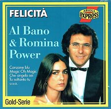 (CD) Al Bano & Romina Power - Felicità - Sharazan, Canzone Blu, Tu Soltanto Tu segunda mano  Embacar hacia Argentina
