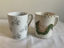 Frog mugs pair for sale  ROMSEY