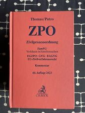 Zivilprozessordnung zpo kommen gebraucht kaufen  Eberhardzell