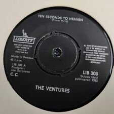 The Ventures - Ten Seconds To Heaven/Bird Rockers (si) Suecia 1965 EX, usado segunda mano  Embacar hacia Argentina