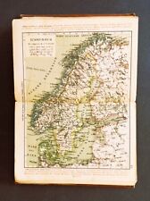 Mappa antica scandinavia usato  Monterosso Almo