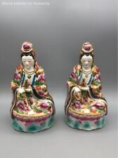 Pair of Buddhist Chinese Goddesses - Show Xing Vintage Collectible Figurines for sale  Shipping to South Africa